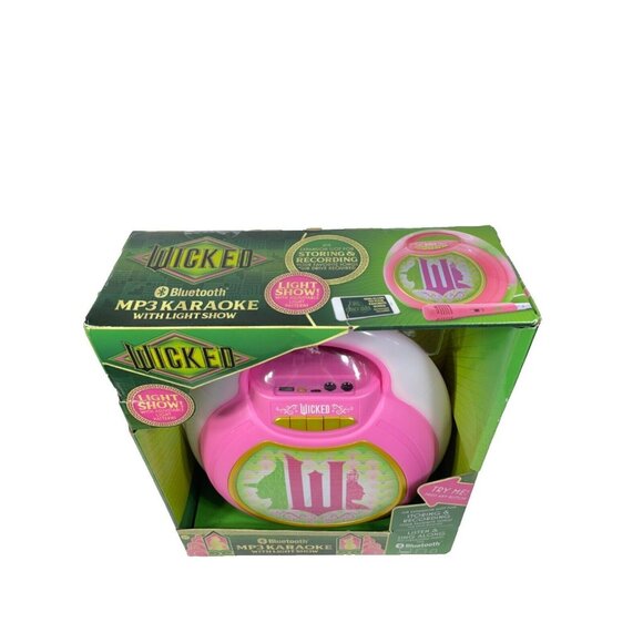 WICKED Bluetooth MP3 Karaoke Machine With Light Show - Picture 14 of 14